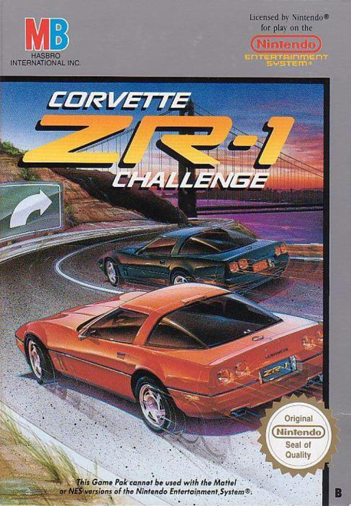 Corvette ZR-1 Challenge (Europe) box art